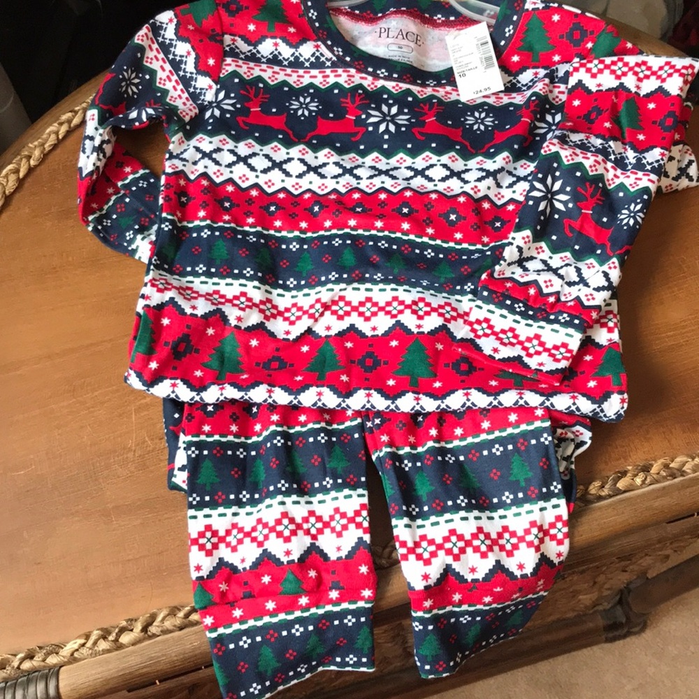 Children’s place Christmas PJ set